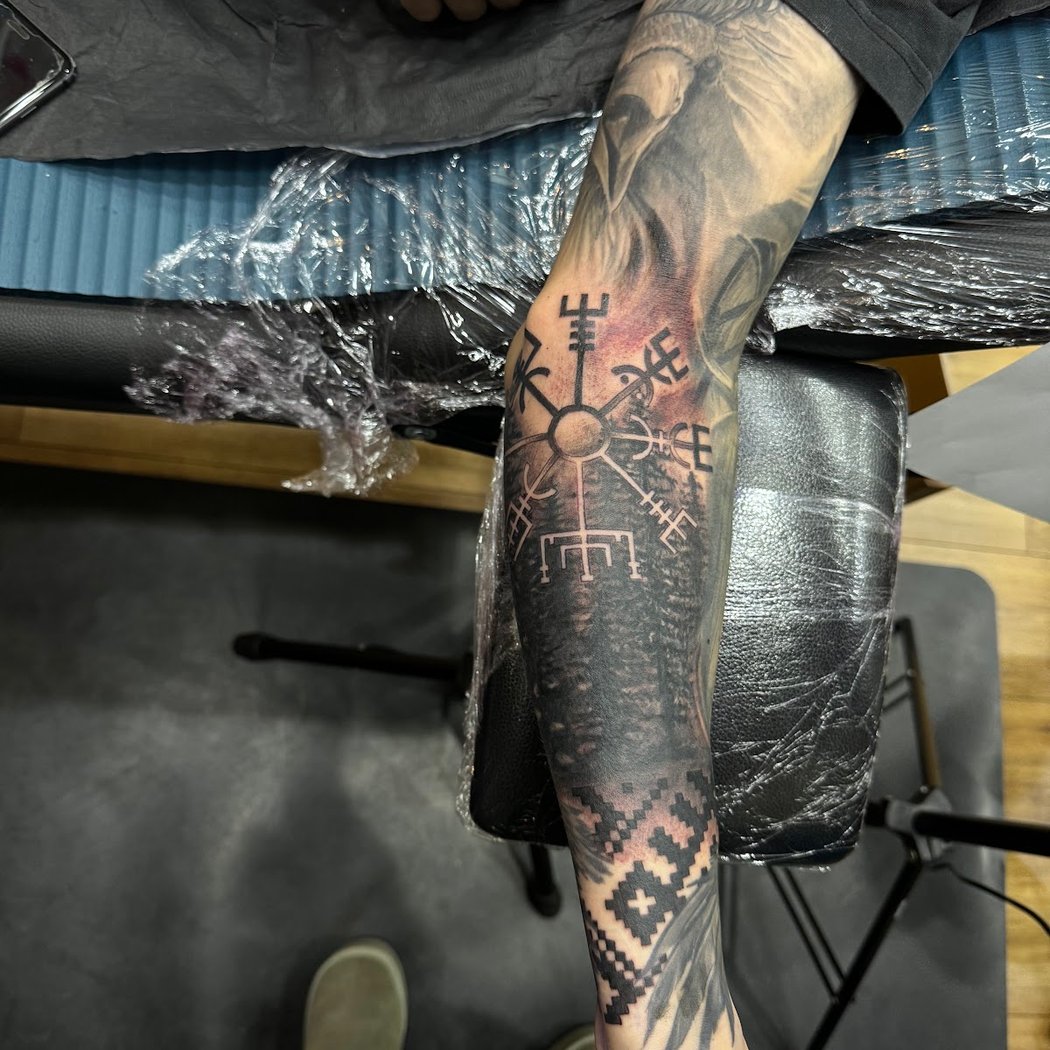 La Panthère Bleue Tattoo 3